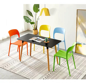 Wholesale Furniture Factory Direct Modern Nordic PP Polypropylene <strong>Dining</strong> Stackable <strong>Stacking</strong> Restaurant Outdoor Plastic <strong>Chair</strong> - Product Image 3