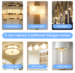 Lampu LED G4 12V 5W Fluks Lumen Tinggi, Chip COB, Bodi Keramik, CRI Tinggi 90, Daya Tahan 40000 Jam, Penggunaan Rumah Tangga, Lampu Corn Bertenaga AC - Product Image 5