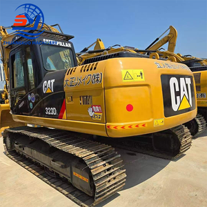 Excavadora de cadenas Caterpillar CAT 323D2 usada de importación original, 20 toneladas, excavadora usada CAT 323 323D2 en venta, en stock. - Product Image 2