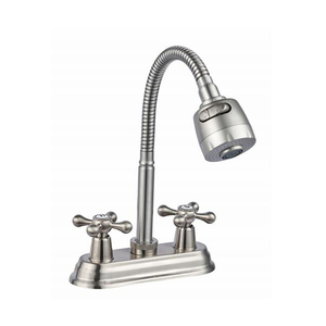 Hiện đại nóng bán nóng lạnh nước linh hoạt lưu vực vòi kép xử lý boong gắn phòng tắm vòi nước - Product Image 5