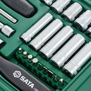 لأمريكا، مجموعة APEX المكونة من 25 قطعة. طقم مفاتيح ربط يدوية 1/4 بوصة مع لقم فولاذية وحافظة صلبة وضمان لمدة عام للصيانة المهنية للسيارات - Product Image 4