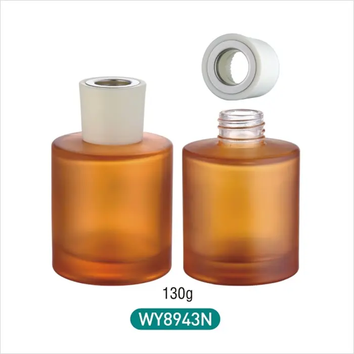 Winpack botol penyebar aroma buram 130ml, botol parfum Amber kaca bening kosmetik