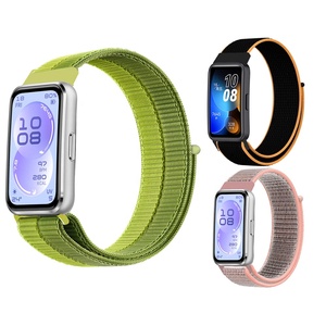 Bracelet en tissu pour <span class=keywords><strong>Huawei</strong></span> Band 11/11 Pro, bracelet en nylon souple réglable, bracelet coloré pour montre - Product Image 1