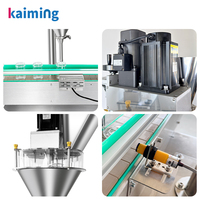 Machine de remplissage automatique de poudre de comptoir avec intégration de ligne de production automatique pour distributeur de remplissage à vis sans fin pour café et épices