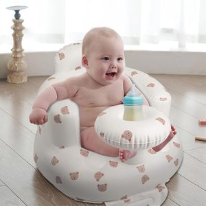 Chaise bébé gonflable, siège de bain bébé, siège bébé gonflable <span class=keywords><strong>pour</strong></span> 6-36 mois <span class=keywords><strong>pour</strong></span> salle de bain plage camping en plein air chaise bébé - Product Image 4