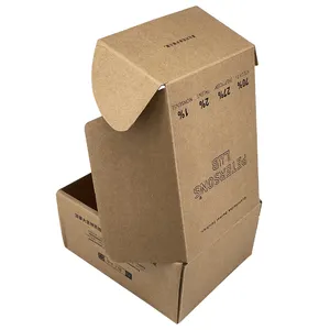 安いカスタムロゴプリントティーとコーヒーブランド小売クラフト包装紙箱リジッドボックス100、使い捨てギフト & クラフトを受け入れる