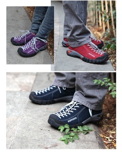 <span class=keywords><strong>Scarpe</strong></span> da Trekking Personalizzate per Estate/Autunno/Inverno, Resistenti all'Acqua, Unisex, per Escursioni all'Aperto, Tomaia in Vera Pelle, Fodera in Rete, Suola in EVA - Product Image 6
