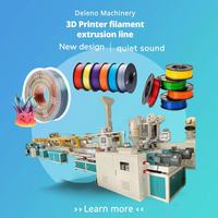 Ekstruder Filamen 3D Mini Desktop |   Pembuat Filamen Pelet ABS Kompak Desain Sekrup Tunggal Bantalan Akurasi Tinggi untuk DIY Skala Kecil