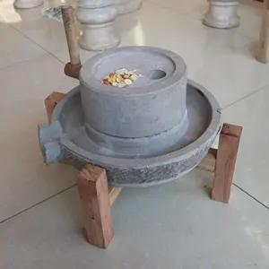 Hand operating grain mill manual mini cereal corn grinder mill hd wheat corn rice maize for stone and grinding