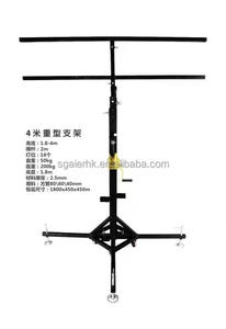 Support de levage télescopique mobile de 6 m de hauteur pour truss, éclairage et sonorisation, avec manivelle, certifié TUV, en alliage d'aluminium - Product Image 3