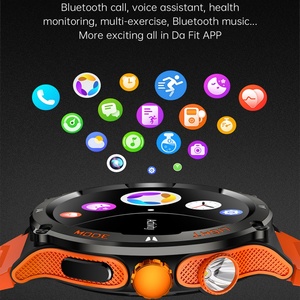 2024 Men's Smart Watch Compass Sports 3ATM Waterproof Smartwatch Health Monitoring Bluetooth Call 500 Mah Smart Watch - Product Image 2