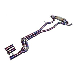 Tubería de silenciador de escape de titanio a precio de fábrica para Toyota Supra 3,0 T A90 año 2019 para presentar con válvulas - Product Image 3