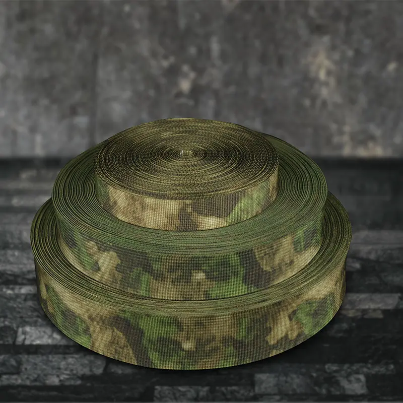 Accesorios de procesamiento de ropa Camo ribbon