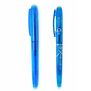 Assortiment de 8 stylos à encre gel effaçables et rechargeables à pointe fine de 0.7mm