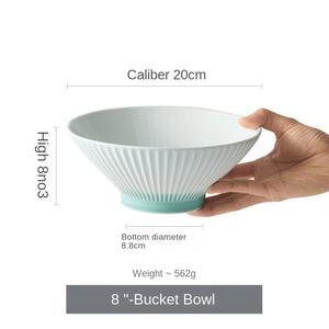 Ensemble d'assiettes à vaisselle à bol Simple de Style nordique vaisselle en céramique écologique avec baguettes <span class=keywords><strong>Kit</strong></span> de tasse Ins domestique - Product Image 6