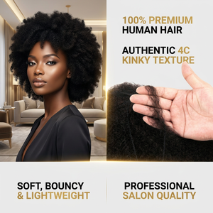 Extensions de tresses en vrac Afro <span class=keywords><strong>Kinky</strong></span> pré-étirées, 100 % cheveux indiens naturels noirs vierges Remy, qualité 8A-12A, vente en gros - Product Image 3