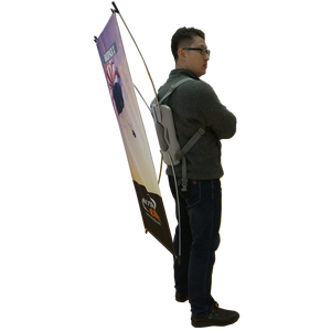 Weihai Wisezone-<span class=keywords><strong>mochila</strong></span> de publicidad con publicidad de personas <span class=keywords><strong>para</strong></span> caminar, cartel móvil de vinilo, X - Product Image 5