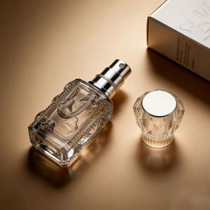 Factory Direct Wholesale 3ml Crystal <b>Perfume</b> <b>Sample</b> <b>Bottles</b> Portable Geometric Spray Atomizers with Screen Printed Custom Logo - Product Image 1