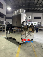 Ukung Ce Goedgekeurd Hot Dog Burger Trailer Concessie Stand Voedsel Aanhanger In Eu Markt Mobiele Catering Voedsel Winkelwagen