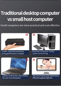 Mini PC de bureau à domicile i5 1135G7 <span class=keywords><strong>i7</strong></span> <span class=keywords><strong>1165G7</strong></span>/<span class=keywords><strong>11800H</strong></span> Win10 Mini PC - Product Image 3