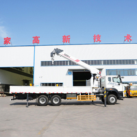 Grue mobile à flèche droite SINOTRUK HOWO 10, 12, 16 tonnes, 6x4, moteur Weichai, fournie par l'usine chinoise, à vendre