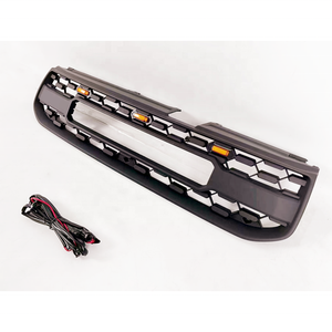 อะไหล่กระจังหน้า<span class=keywords><strong>รถ</strong></span>ยนต์กระจังหน้าหม้อน้ำพร้อมไฟ LED สำหรับ Toyota RAV4 2006-2008 - Product Image 4