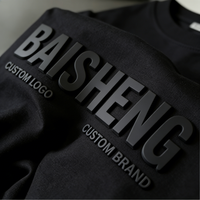 Autocollant de transfert thermique en silicone 3D personnalisé, étiquette de vêtement en soie avec logo pour t-shirts, étiquettes de transfert thermique