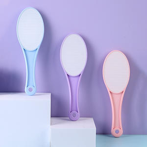 Nouvelle <span class=keywords><strong>gomme</strong></span> à <span class=keywords><strong>cheveux</strong></span> en cristal 2-en-1 <span class=keywords><strong>et</strong></span> lime à pied en verre nano double face avec poignée <span class=keywords><strong>pour</strong></span> les pieds - Product Image 2