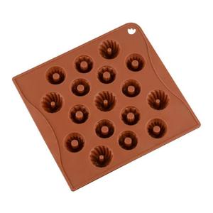 <span class=keywords><strong>Moule</strong></span> à <span class=keywords><strong>mini</strong></span>-tubes cannelés en silicone antiadhésif HY, 24 cavités - Product Image 5