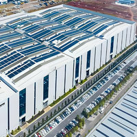 Taller de Estructura de Acero Estándar ASTM con Estructura Q355B para la Construcción de Parques Industriales