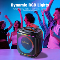 Sistema de PA Profesional de Estilo Moderno Prime Selection, Woofer de 6 Pulgadas, Audio BT 5.3, Conexión TWS, Sistema de Sonido para el Hogar, Portátil, para Exteriores, DJ