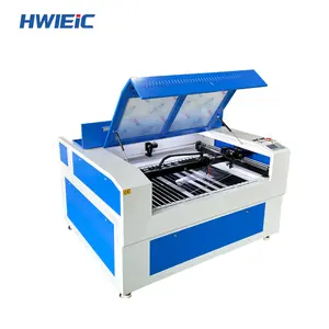 Mesin pemotong pengukir Laser CO2 Tiongkok 150w laser hwleic untuk kulit kayu RECI pisau terenkripsi fokus otomatis