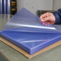 Feuilles souples en PVC transparent haute clarté, feuilles de PVC flexibles pour l'emballage et la protection