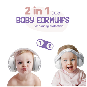 <span class=keywords><strong>Casque</strong></span> anti-bruit pour enfants de 0 à 4 ans, protection auditive pour tout-petits, protège-oreilles pour bébé 2 en 1 - Product Image 4