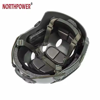 Casque de saut de base en plastique FAST PJ avec système de réglage interne des opérations