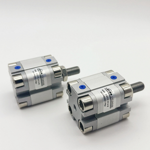 ADVU Compacte dubbelwerkende pneumatische cilinderzuiger van aluminiumlegering met lager 32 mm - Product Image 2