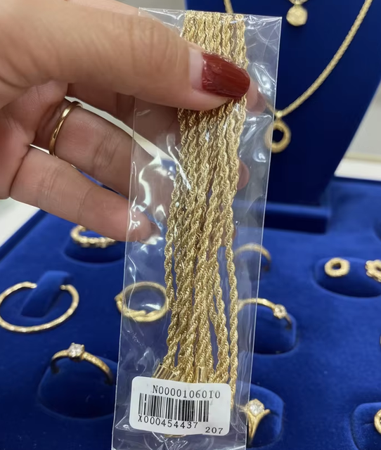1113 XuPing Jewelry Assorted Styles Design Chain 14K Gold Can Be Matched with Pendant Chain Necklace Jewelry