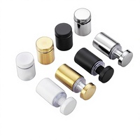 Sekrup Penyangga Stainless Steel CNC untuk Pemasangan Papan Tanda Kaca Akrilik di Dinding, Sekrup Spacer Dekoratif untuk Iklan
