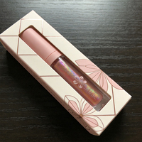 Boîte en carton recyclable écologique Kraft pour gloss à lèvres, baume à lèvres, soins de la peau, emballage personnalisé en papier pour cosmétiques, rouge à lèvres, gloss à lèvres