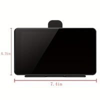 Carlink Portable 7 pouces sans fil Apple Carplay écran avec écran tactile Navigation caméra arrière Car Sky Carplay Android Auto