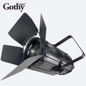 Fresnel Studio Chiếu Sáng Bi-Màu Cw + Ww 2in1 300W Rgbw 4in1 DMX Zoom Hồ Sơ Tại Chỗ LED Fresnel - Product Image 4