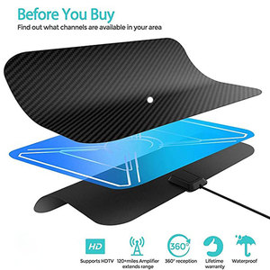 120 Miles เครื่องขยายเสียง HD USB Repeater แบนในร่ม Air Digital 4K ฟรีสายโทรทัศน์<span class=keywords><strong>เสา</strong></span><span class=keywords><strong>อากาศ</strong></span>
