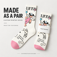 Chaussettes personnalisées OEM pour adultes, en polyester/nylon/coton/fibre de bambou/laine, résistantes aux déchirures, séchage rapide, sans couture, impression numérique 360°