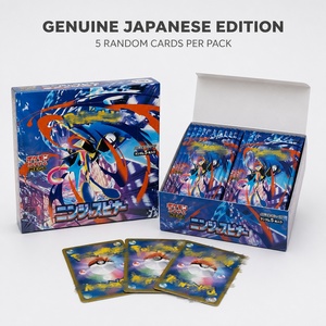 Pokémon Japonais pour cartes Booster <span class=keywords><strong>Prix</strong></span> de gros pour commande en vrac Nouvelle boîte scellée PTCG M4 Ninja Spinner Mega Greninja EX - Product Image 2