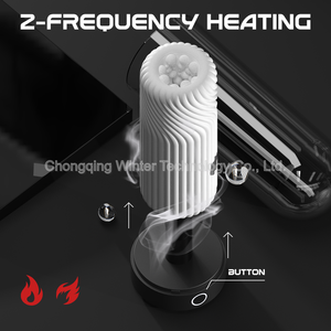 Offre Spéciale mâle masturbateur Pussi jouet pour hommes chauffage rapide doux TPE matériel facile à nettoyer conception pour une utilisation personnelle dans la chambre - Product Image 2