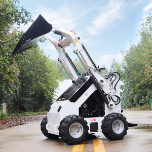 Remote Winter Snow Blower Mini Skid Steer Loader Crawler Loader Front Loader Euro5 Gasoline Engine <b>Tracked</b> PLC Motor <b>Pump</b> - Product Image 2