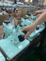 Machines de presse à chaud min à tête pivotante pour t-shirt 20*30cm Machine de presse à chaleur de transfert d'étiquettes ouvertes semi-automatique à clapet