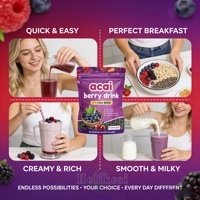 Boisson aux baies, graines de chia, glutathion, collagène, poudre de tomate, fraise, myrtille, usine source OEM