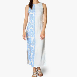 カスタム女性ドレスカジュアル夏メーカー卸売ハワイアンレーヨン - Product Image 6