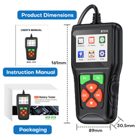 Nuevo Escáner de Diagnóstico Ob2, Herramienta de Diagnóstico Automotriz BT310, Probador de Batería con Carga, 12V 24V, Máquina de Diagnóstico Universal para Autos Obd2